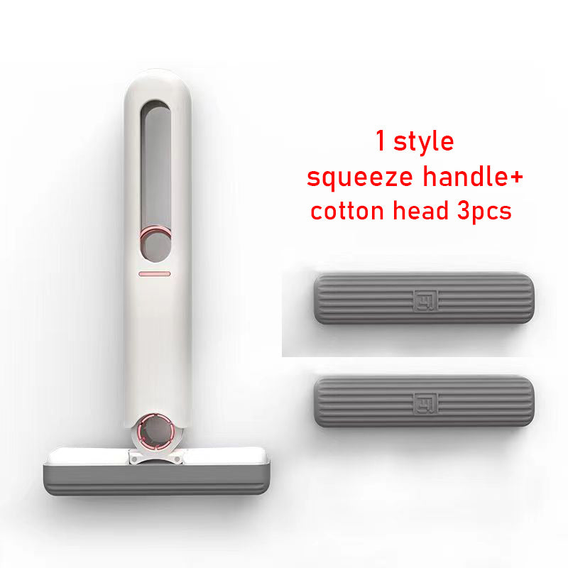 Mini Sponge Squeeze Mop – Portable Cleaner for Home & Car