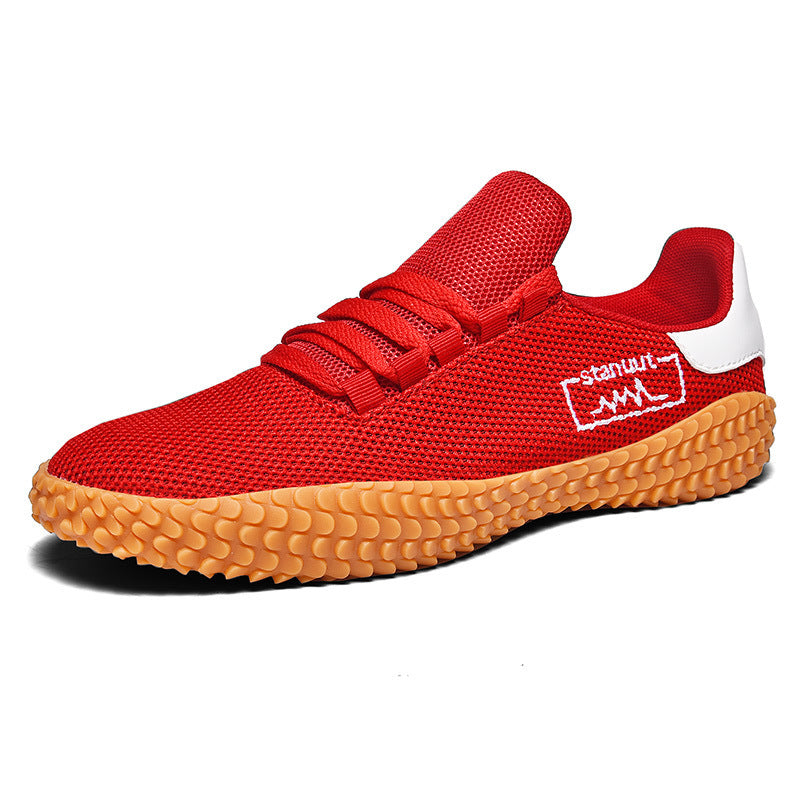 Men’s Breathable Knit Sneakers – Spring/Summer Casual Style