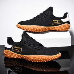 Men’s Breathable Knit Sneakers – Spring/Summer Casual Style