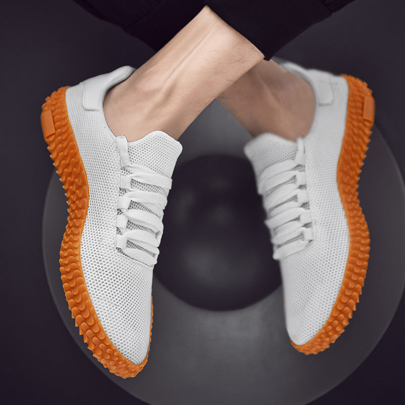 Men’s Breathable Knit Sneakers – Spring/Summer Casual Style