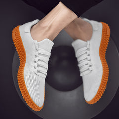 Men’s Breathable Knit Sneakers – Spring/Summer Casual Style