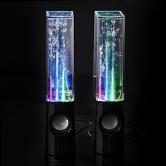 Colorful Water Speaker – Stereo Sound & USB Powered
