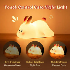 Adorable Rabbit Night Light – Perfect for Kids’ Rooms & Holidays