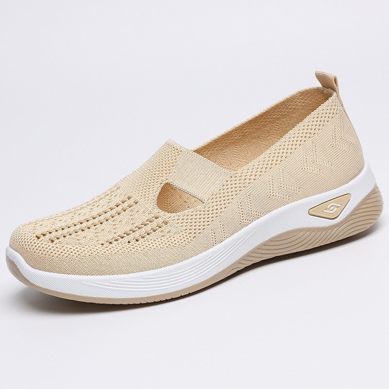 Women's Breathable Mesh Sneakers – Soft Sole & All-Day Comfort