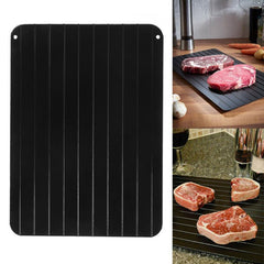 Quick Defrosting Tray – Aluminum Thawing Plate for Kitchen