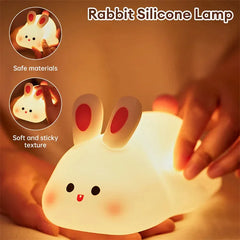 Adorable Rabbit Night Light – Perfect for Kids’ Rooms & Holidays