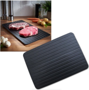 Quick Defrosting Tray – Aluminum Thawing Plate for Kitchen