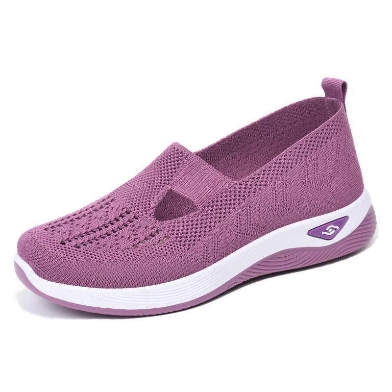 Women's Breathable Mesh Sneakers – Soft Sole & All-Day Comfort