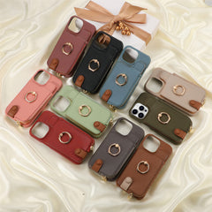 Multi-Function Phone Case – Ring, Zipper & Card Holder for 16 Phones