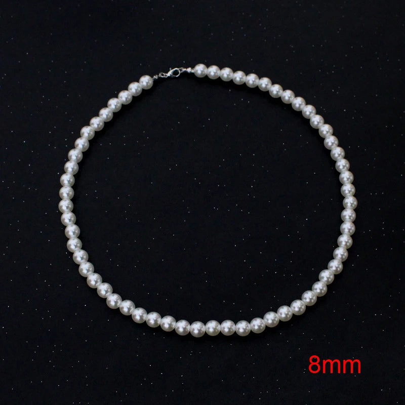 Vintage Pearl Choker Necklace
