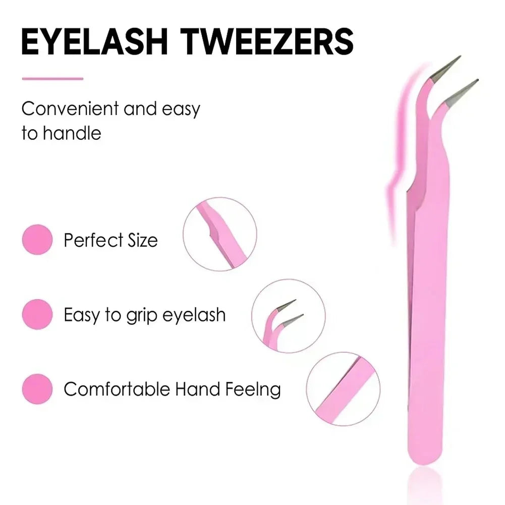 False Eyelash Starter Set – 200 Lashes & Dual Glue