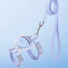 Adjustable Bee Harness & Leash Set – For Small Pets & Outdoor Walks