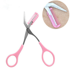 Titanium Eyebrow & Facial Trimmer with Comb
