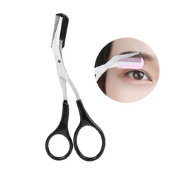 Titanium Eyebrow & Facial Trimmer with Comb