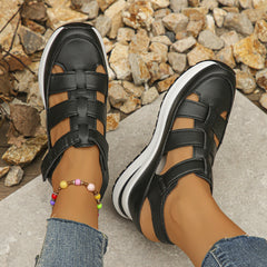 Women’s Summer Wedge Hollow Toe Breathable Shoes