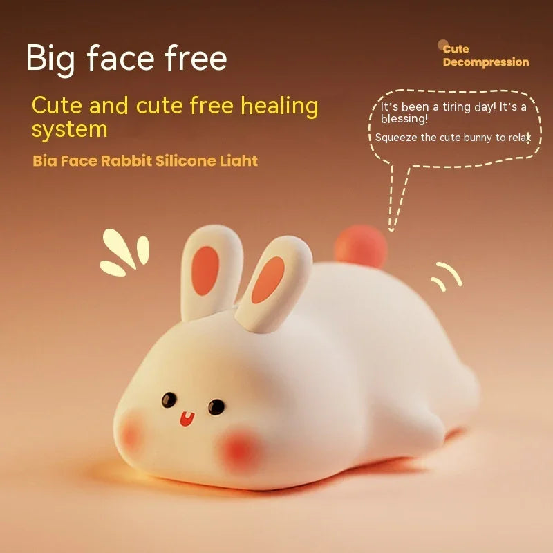 Adorable Rabbit Night Light – Perfect for Kids’ Rooms & Holidays