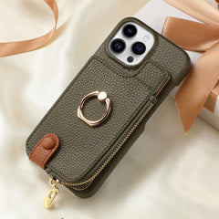 Multi-Function Phone Case – Ring, Zipper & Card Holder for 16 Phones