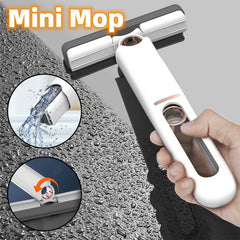 Mini Sponge Squeeze Mop – Portable Cleaner for Home & Car