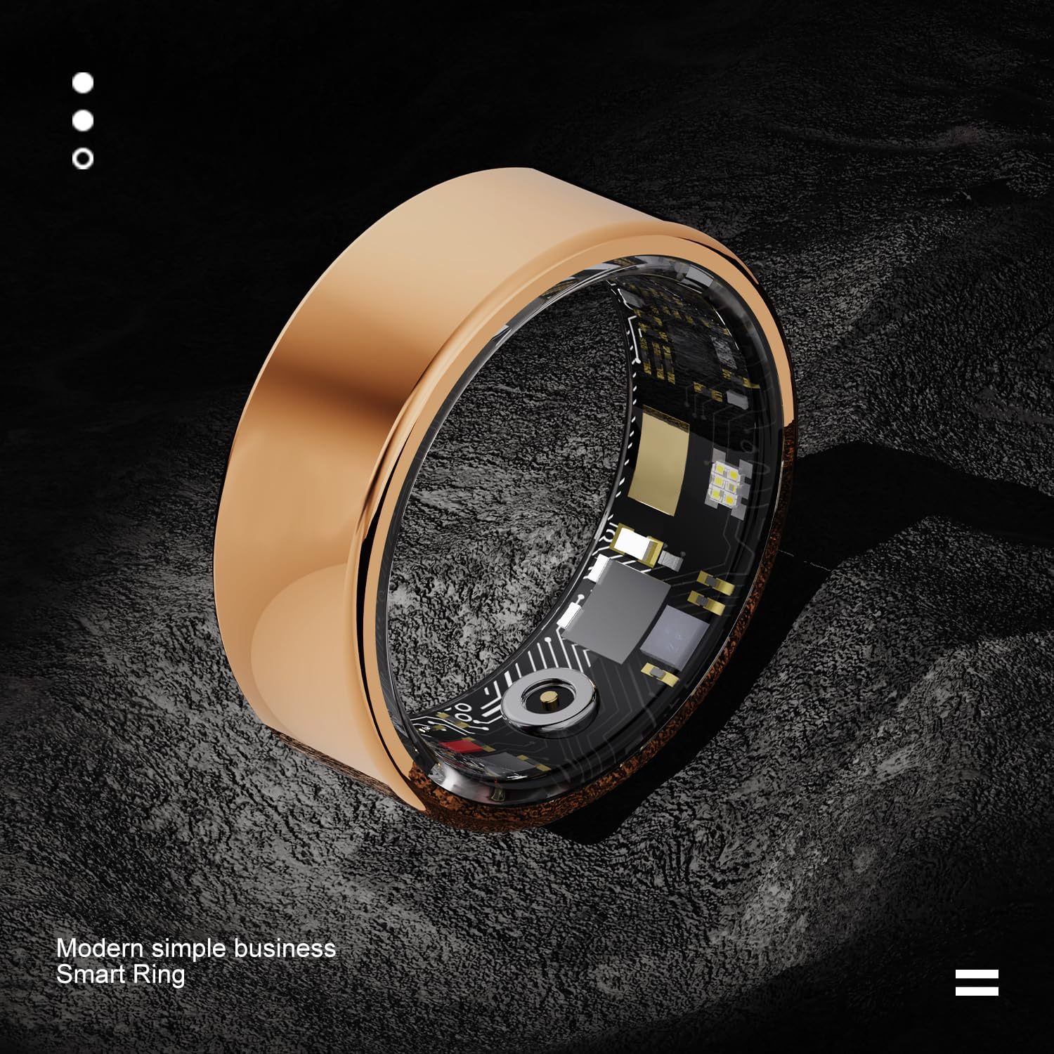 Smart Health Ring – Fitness & Sleep Tracker
